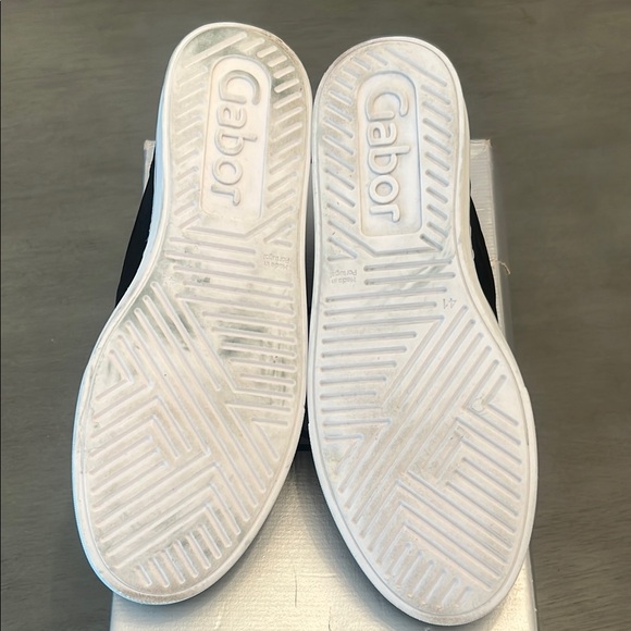 Gabor Women’s Black Navy Suede Slip-On Shoes Sneakers 41 10 - Picture 6 of 8